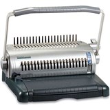 QUPA S100 MANUAL BINDING MACHINE PLASTIC COMB GREY