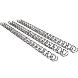 GOLD SOVEREIGN WIRE BINDING COMB 34 LOOP 8MM A4 BLACK BOX 100