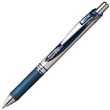 PENTEL BL77 ENERGEL RETRACTABLE GEL INK PEN 07MM NAVY BOX 12