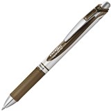 PENTEL BL77 ENERGEL RETRACTABLE GEL INK PEN 07MM SEPIA BOX 12