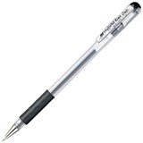 PENTEL K116 HYBRID GEL GRIP GEL INK PEN 06MM BLACK BOX 12