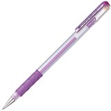 PENTEL K118 HYBRID GEL GRIP GEL INK PEN 08MM METALLIC VIOLET BOX 12