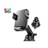 IPL TECH DUO WIRELESS CAR CHARGER 15W BLACK