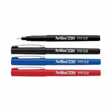 ARTLINE 220 FINELINER PEN 02MM ASSORTED PACK 4