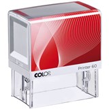 COLOP P60 CUSTOM MADE PRINTER SELFINKING STAMP 76 X 37MM