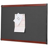 QUARTET PRESTIGE FABRIC BOARD 1200 X 900MM GREY DIAMOND