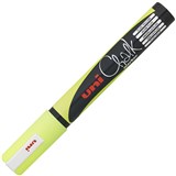 UNIBALL CHALK MARKER BULLET TIP 25MM FLUORO YELLOW