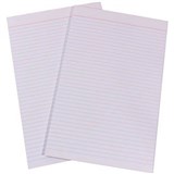 QUILL RULED WRITING PAD FC 90LF 60gsm WHITE