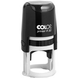 COLOP R30 CUSTOM MADE PRINTER SELFINKING ROUND STAMP 28MM