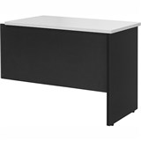 YS DESIGN OXLEY REVERSIBLE RETURN 600 X 750 X 730MM WHITEIRONSTONE