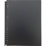 PROTEXT DISPLAY BOOK REFILLABLE 20 POCKET A4 BLACK