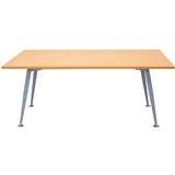 RAPID SPAN MEETING TABLE 1800 X 750MM BEECHSILVER