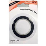 RAZORLINE WHITEB0ARD LINER TAPE 15MM X 16M BLACK