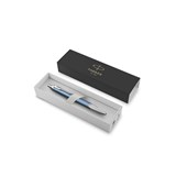 PARKER IM BALLPOINT PEN PREMIUM BLUE GREY CHROME