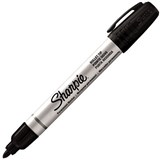 SHARPIE PRO METAL PERMANENT MARKER ALUMINIUM BULLET 15MM BLACK