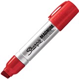 SHARPIE MAGNUM PERMANENT MARKER CHISEL 150MM RED