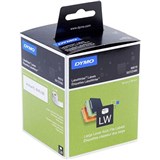 DYMO 99019 LW LEVER ARCH LABELS 59 X 190MM WHITE ROLL 100