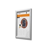 DEFLECTO ALUMINIUM SNAP FRAME FOR WALL DISPLAY A3 SILVER