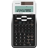 SHARP EL506TS 470 MATH FUNCTIONS SCIENTIFIC CALCULATOR WHITEBLACK
