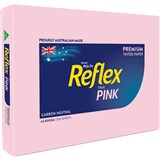 REFLEX   COLOURS A3 COPY PAPER 80GSM PINK PACK 500 SHEETS