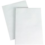 VICTORY RULED WRITING PAD A4 100 LEAF BOND WHITE
