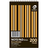 OLYMPIC NOTEBOOK 200x127mm 200PG