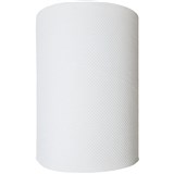 WHISPER DELUXE HAND TOWEL ROLL 1PLY LARGE 150M X 215MM WHITE CARTON 8