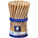 STAEDTLER PENCIL NATURAL JUMBO TRIANGULAR 2B