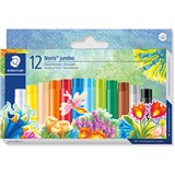 STAEDTLER 243 NORIS CLUB JUMBO OIL PASTELS ASSORTED BOX 12