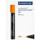 STAEDTLER MARKER PERM BULLET 352 ORANGE