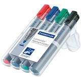 STAEDTLER 356 LUMOCOLOR FLIPCHART MARKER 20MM ASSORTED WALLET 4