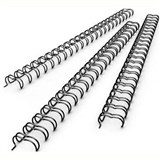 GOLD SOVEREIGN WIRE BINDING COMB 23 LOOP 19MM A4 BLACK BOX 50