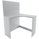 SYLEX ISOSTUDY CARREL 800 X 800 X 1200MM OYSTER GREY