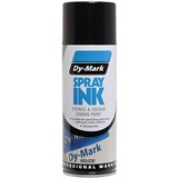 DYMARK STENCIL AND COLOUR CODING SPRAY INK 315G BLACK