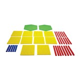 TEACHABLES MAGNETIC BASE TEN FOAM SET 3D SET OF 57