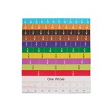 TEACHABLES MAGNETIC FRACTION STRIPS SET OF 13