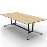 RAPIDLINE TYPHOON MEETING TABLE 1800 X 900 X 750MM NATURAL OAK
