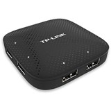 TPLINK UH400 PORTABLE 4PORT HUB USBA 30 BLACK