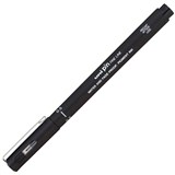 UNIBALL 200 PIN FINELINER PEN 05MM BLACK WALLET 3