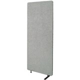 VISIONCHART ZIP ACOUSTIC SINGLE EXTENSION PANEL 1650 X 600MM SILVER