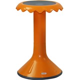 VISIONCHART EDUCATION SUNFLOWER STOOL 520MM HIGH ORANGE