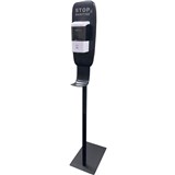 VISIONCHART AUTOMATIC HAND SANITISER DISPENSING STATION 15M BLACKWHITE