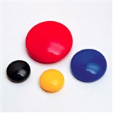 VISTA MAGNETIC WHITEBOARD BUTTONS 30MM ROUND BLUE PACK 8