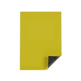 VISTA MAGNETIC WHITEBOARD SHEETING A4 295 X 210MM YELLOW