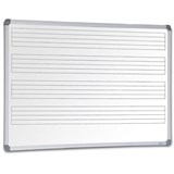 VISIONCHART MUSIC WHITEBOARD 1800 X 1200MM