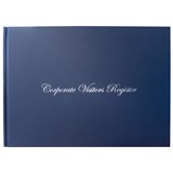 WILDON CORPORATE VISITORS A4 56 PAGES BLUE