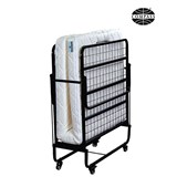 COMPASS FOLDUP BED STANDARD BLACK