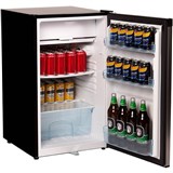 NERO BAR FRIDGE AND FREEZER 125 LITRE 490 X 560 X 840MM SILVER
