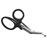 LIVINGSTONE MULTIPURPOSE SHEARS BANDAGE SCISSORS 190MM BLACK