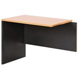 YS DESIGN OXLEY REVERSIBLE RETURN 900 X 600 X 730MM BEECHIRONSTONE